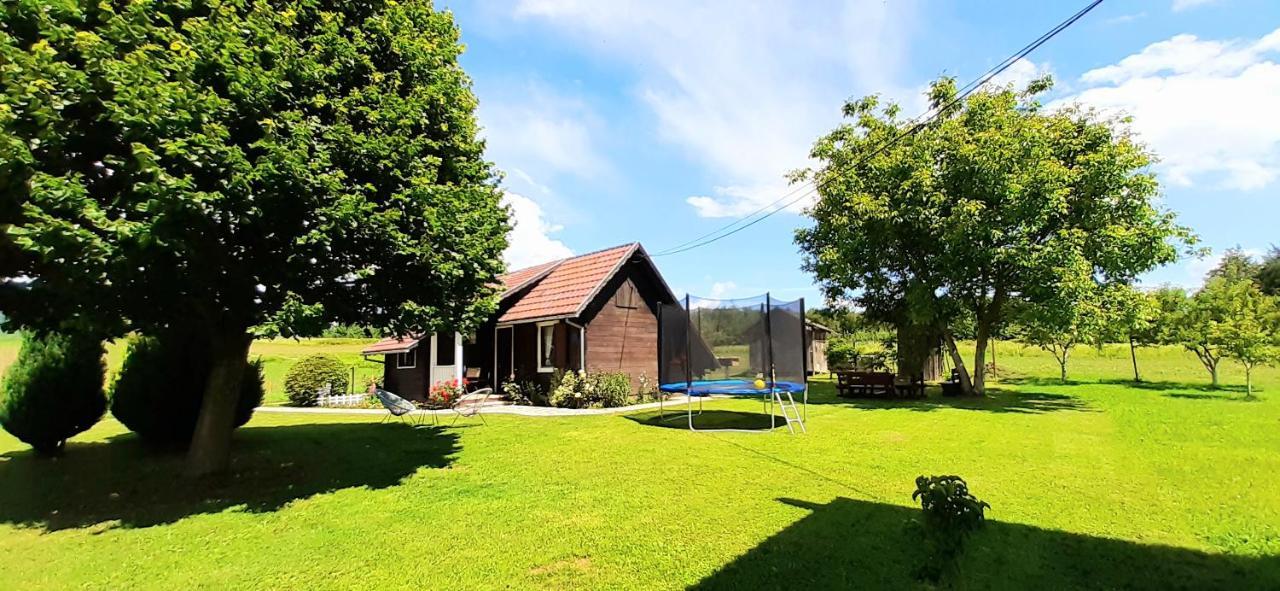 Wooden House Nela Near Plitvice Lakes スモーヤナク エクステリア 写真